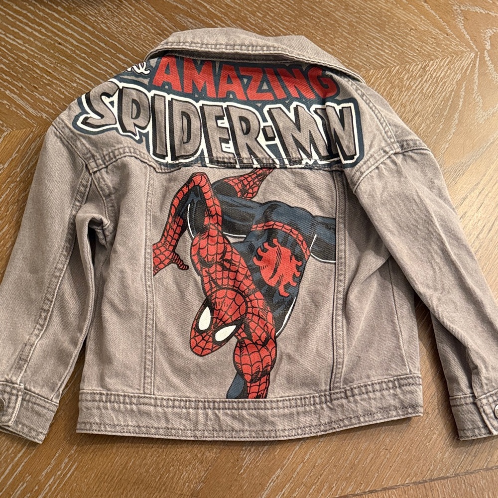 Marvel Amazing Spider-Man Kids Jean Jacket